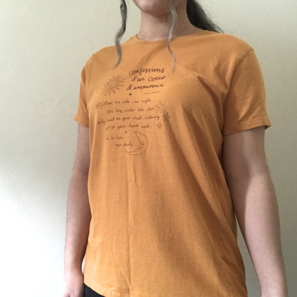 The Relaxed Tee Tops - ‘Confessions d’un coeur d’-amoureux’ T-shi…